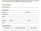 Blank Resume form for Job Application Download Blank Job Application 8 Free Word Pdf Documents