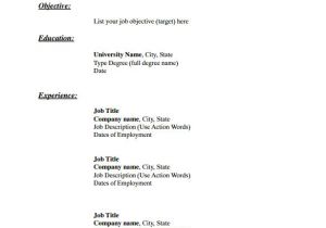 Blank Resume form for Job Application Pdf 46 Blank Resume Templates Doc Pdf Free Premium