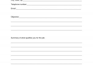 Blank Resume Template to Fill In 8 Best Images Of Printable Outline format Blank Essay