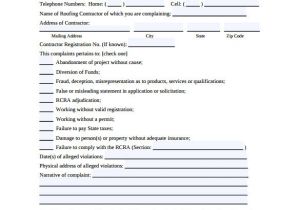 Blank Roofing Contract Template Roofing Contract Template 9 Download Documents In Pdf
