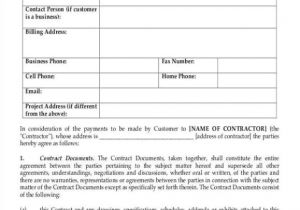 Blank Roofing Contract Template Roofing Contract Templates Find Word Templates