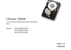 Blank Sd Card or Unsupported format Ultrastar 15k600 Oem Specification Manualzz