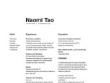 Blank Space at Bottom Of Resume Slightly Boring but Good Use Of White Space Resume