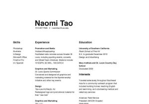 Blank Space at Bottom Of Resume Slightly Boring but Good Use Of White Space Resume