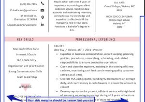 Blank Space On Resume Resume Aesthetics Font Margins and Paper Guidelines