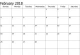 Blank Spanish Calendar Template February Spanish Calendar Free Blank 2018 Calendar