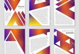 Blank Visiting Card Background Design Abstract Vector Layout Background Set for Art Template Design