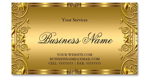 Blank Visiting Card Background Design Hd Elegant ornate Royal Golden Gold Business Card Zazzle Com