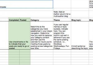 Blog Editorial Calendar Template Excel Editorial Calendar Templates for Content Marketing the
