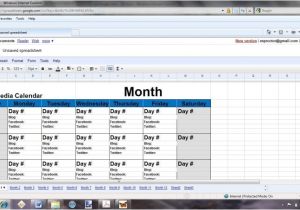 Blog Editorial Calendar Template Excel Template Basics Of the social Media Editorial Calendar