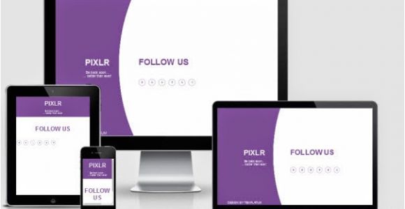 Blogger Coming soon Template Pixlr Responsive Coming soon Page Blogger Template