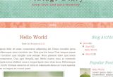 Blogspot Templates HTML Vintage Diary Free Blog Template Ipietoon Cute Blog Design