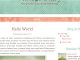 Blogspot Templates HTML Vintage Diary Free Blog Template Ipietoon Cute Blog Design