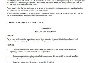 Board Policy Manual Template Board Policy Manual Template Policy and Procedure Manual