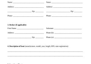 Boat Sale Contract Template Sample Sales Agreement form 10 Free Documents In Pdf Doc