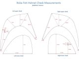 Boba Fett Armor Template Boba Fett Helmet Cheek Measurements Jpg 2300 X 1500 57