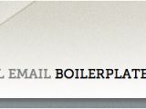 Boilerplate Email Template 16 Useful Boilerplates to Start Your Project Quickly