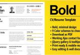 Bold Resume Template Bold A Cv Resume Template for Smart Professionals Meet