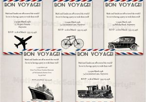 Bon Voyage Invitation Templates Free Bon Voyage Party Invitation Template Luxurious Braesd Com