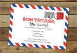 Bon Voyage Invitation Templates Free Bon Voyage Party Invitations Oxsvitation Com