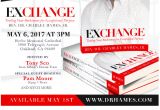 Book Launch Flyer Template Exchange Book Launch Signing theregistry Bay area