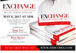 Book Launch Flyer Template Exchange Book Launch Signing theregistry Bay area