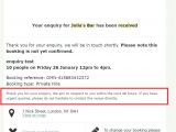 Booking Reminder Email Template Emails Texts Automated Email Template Examples