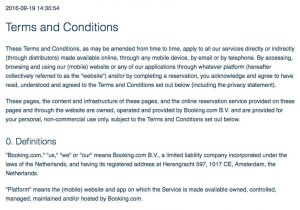 Booking Terms and Conditions Template Sample Terms and Conditions Template Termsfeed