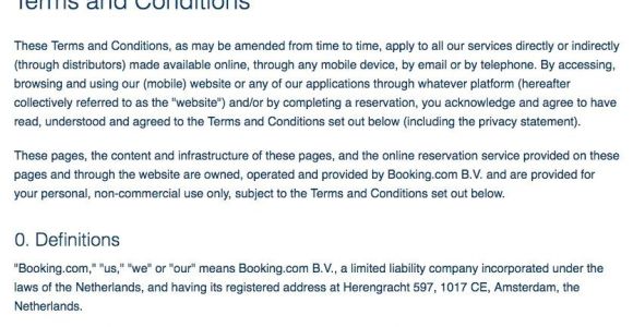 Booking Terms and Conditions Template Sample Terms and Conditions Template Termsfeed