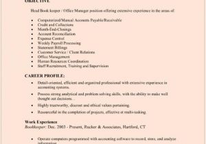Bookkeeping Resumes Samples Printable Resume Resume Badak