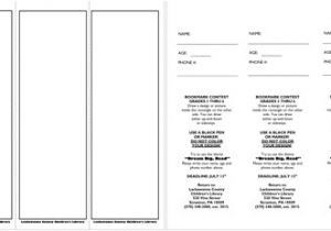 Bookmarks Templates for Publisher Bookmark Templates Design Your Bookmarks In Style for
