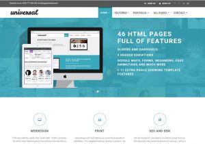 Bootstrap HTML Email Templates Universal 45 Pages Free Bootstrap 4 Business E