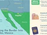 Border Crossing Card for Us Citizens Crossing the Border Into Nogales sonora Mexico