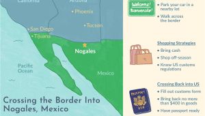 Border Crossing Card Number Location Crossing the Border Into Nogales sonora Mexico