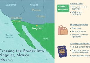 Border Crossing Card Vs Passport Crossing the Border Into Nogales sonora Mexico
