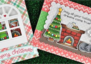 Border Design for Christmas Card Intro to Christmas Dreams 2 Cards From Start to Finish