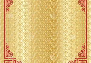 Border Design for Greeting Card Chinese New Year 2019 Greeting Card Gold Background