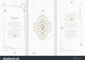 Border Design for Greeting Card Vector ornamental Decorative Frame Elegant ornate Element