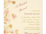 Border Images for Wedding Card Whimsical Flower Border Bridal Shower Invitation Zazzle