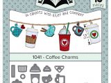 Border Paper Punches for Card Making Karen Burniston Stanzform Kaffee Charms Coffee Charms 1041