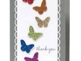 Border Paper Punches for Card Making Thank You for Being A Friend butterflies with Images