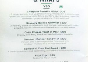 Border Parotta Velachery Menu Card Menu Of Starbucks Velachery Chennai Dineout