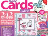 Border Stamps for Card Making Make Cards today June 2019 by Immediate Media Co Magazines