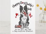 Border Terrier Father S Day Card Happy Father S Day From Your Border Collie Card Happy