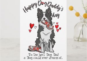 Border Terrier Mother S Day Card Happy Father S Day From Your Border Collie Card Happy
