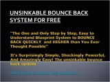 Bounce Back Email Template Unsinkable Bounce Back System for Free Authorstream