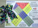 Bow Maker Template Diy Cheer Bow Maker 39 S Mat This Folding Template Shows