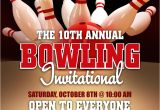 Bowling Flyers Templates Free Bowling League Flyer