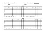 Bowling Recap Sheet Template 11 Sample Bowling Score Sheets Sample Templates