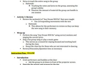 Brain Based Lesson Plan Template Lesson Plans for Primary School Music Musical School